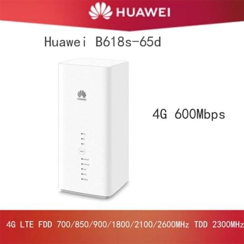 Huawei B618s-65d 4G LTE 4G LTE Band 1/3/5/7/8/28/40 (FDD700/850/900/1800/2100/2600MHz & TDD 2300MHz) huawei B618 Wireless Router