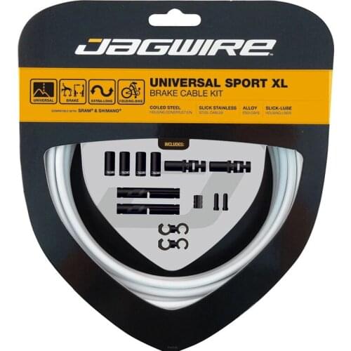 JAGEWIRE Mountain road brake cable bike Tube Pipe Housing 5mm Hose 5.0x3500mm CGX-SL Folding bicycle extension Brake Housing