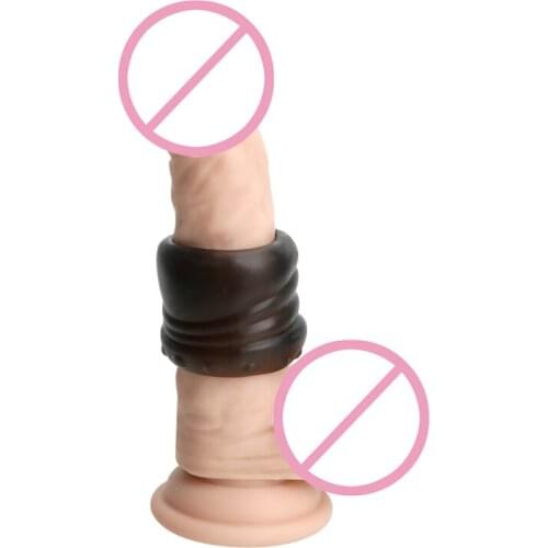 Penis Ring Penis Sleeve Enlargement Cock Ring Glans Penis Extender Male Masturbation Delay Ejaculation Sex Toys for Men