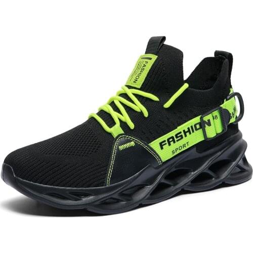 Sneakers Men Mesh Breathable Running Sport Shoes Outdoor Unisex Light Soft Thick Sole Couple Shoes Athletic Sneakers Women Shoes