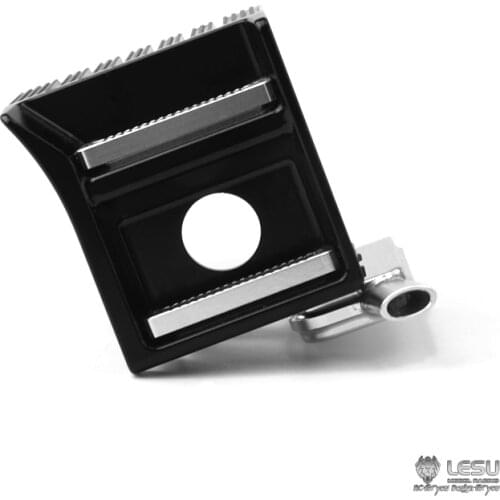 LESU Metal Exhaust Tank Battery Box for 1/14 RC TAMIYA Scania Tractor Truck Scale Model Car