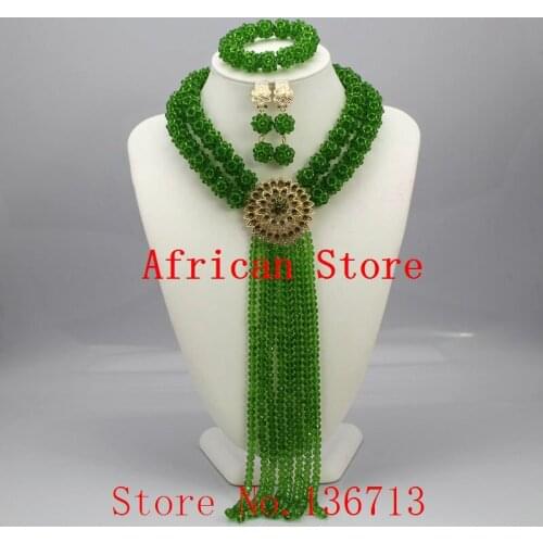 Fashion New Dubai Jewelry Set Bridal Jewelry Sets Statement Necklace African Beads Jewelry Set Free Shipping BS201-4