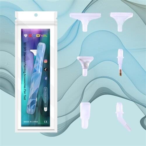 Newly arrived color Top Diamond Painting Tool Point Drill Pen Art Rhinestone 3D Diamond Embroidery Cross Stitch Accessories