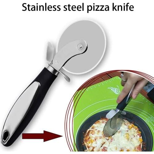 Pizza Cutter Durable Stainless Steel Cake Bread Practical Round Knife Pasta Dough Kitchen Baking Tools Anti-rust Clean Cutting