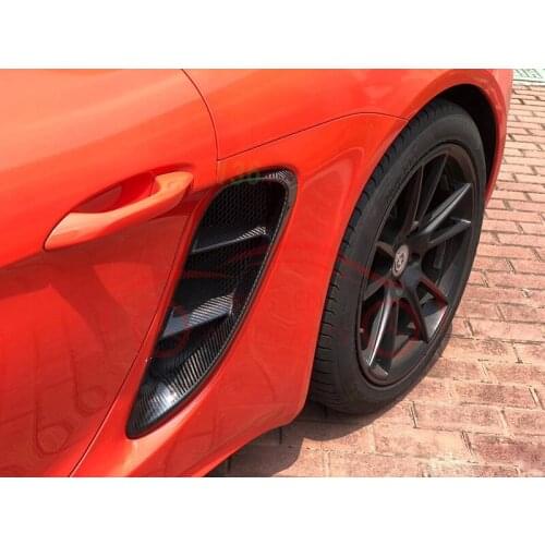 Apply to Porsche 718 boxster Cayman Carbon Fiber, tuyere, air inlet, diffuser, spoiler, body kit, car modification, auto parts