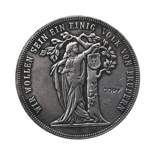1868 Austria 1 Feinthaler coins copy 33.5MM