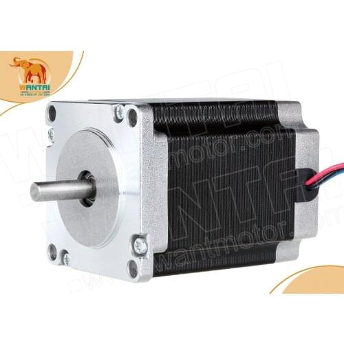 4-Leads High Quality Nema 23 Stepper Motor 320oz-in,4.0A CNC 57BYGH840D8 wantaimotor