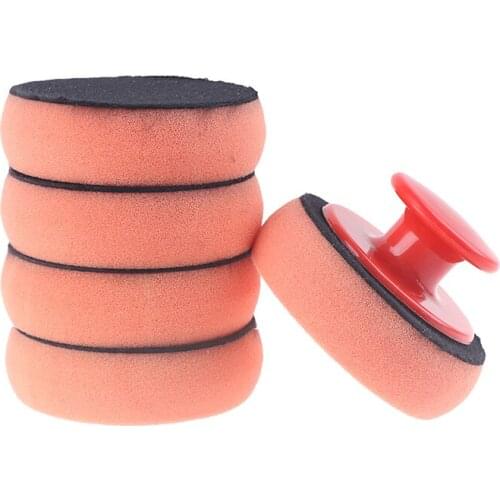 5Pcs Car Wash Wax Polish Pad Polishing Pad Sponge Car Cleaning tool