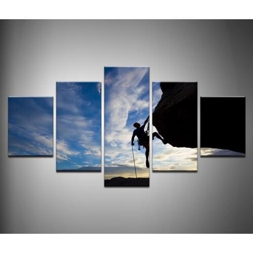 5Piece Wall Pictures Canvas Painting Prints Poster Halo 5 Guardians Video Game Modular Art Canvas Wall Art Quadros Home Decor