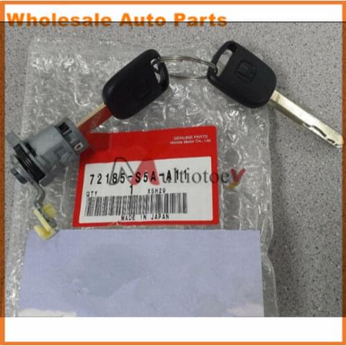 72181-SDA-A11 New Front Left Driver Side Door Lock Cylinder With Key Ignition Switch For Honda Accord 2003 2005 2006 2007