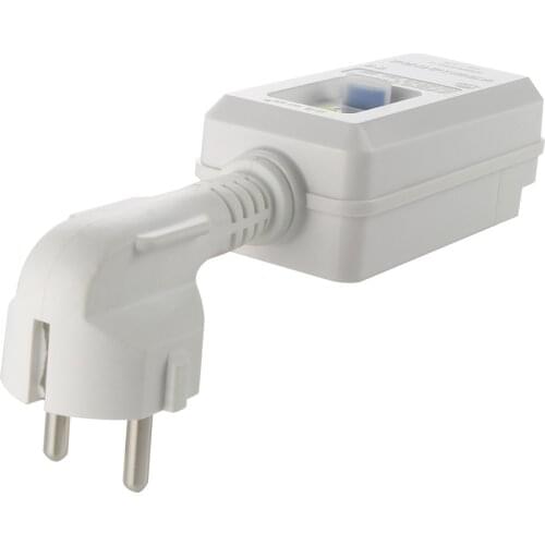 KF-C,16A 220V 240V EU Plug GFCI Leakage Protection Safety RCD Socket Adaptor Home Circuit Breaker Cutout Power Trip Switch