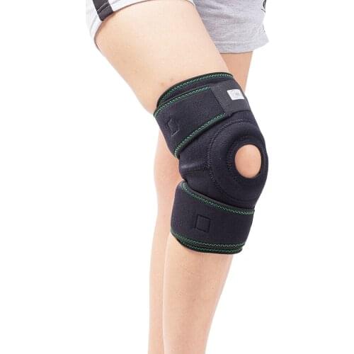 Breathable Neoprene Knee Support Sleeve Active Wear Adjustable Size