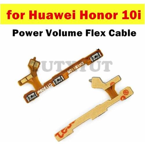 For Huawei Honor 10i Power Volume Flex Cable ON OFF Side Button Switch Flex Cable Replacement for Huawei Honor10i Spare Parts