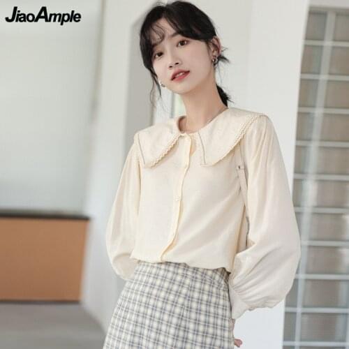 Женские хлопковые рубашки JiaoAmple China At AliExpress