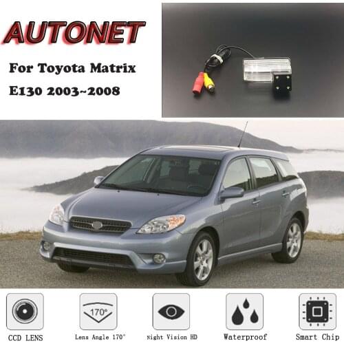 AUTONET Backup Rear View camera For Toyota Matrix E130 2003~2008 Night Vision/license plate camera/parking Camera