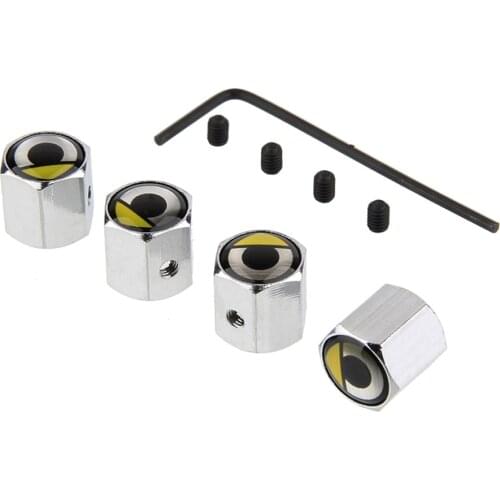 Car Wheel Tire Valve Stems Caps Anti-Theft Cover For SMART Fortwo Sharpread Roadster Forfour Pearlgrey Pure ED Forspeed Forstars