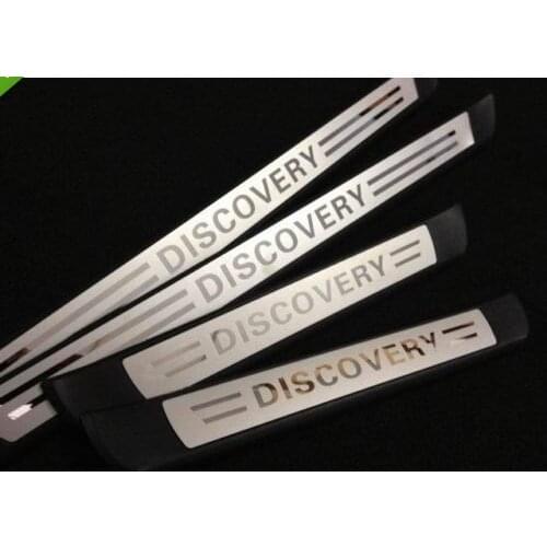 OEM Door Sill Scuff Step Plates Trim For Discovery 4 3 LR4 LR3