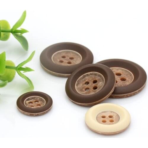 10pcs/lot Round coat buttoned clothes button matte woolen coat buckle windbreaker buckle dress suit suit pants buckle