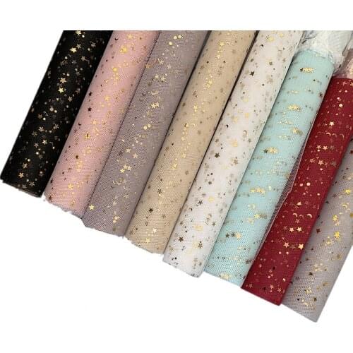 5Yards Gold Stars Moon Yarn Shining Stars Yarn Wild Bouquet Styling Yarn Flower Shop Flowers Packaging Materials