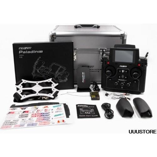 Flysky FS-PL18 EV 2.4G 18CH Radio Transmitter w/ FS-FGr12B RC Receiver HVGA 3.5 Inch TFT Touch Screen for FPV Racing Drone Parts