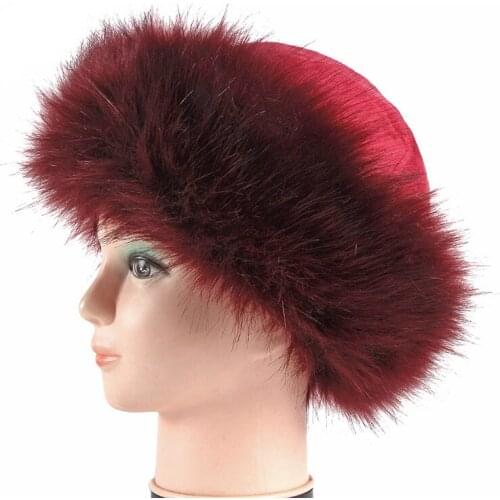 Russia Vintage Hip Hop Men Women Winter Warm Thickness Hat Cotton Retro Skull cap Brimless Hat Landlord Breathable Beanie Hat Go