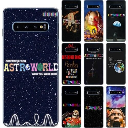 Travis Scott Astroworld Sicko Modes Silicone Case Cover For Samsung Galaxy S10 S9 S8 S20 Plus S20 Ultra S6 S7 Edge S10E S10 Lite
