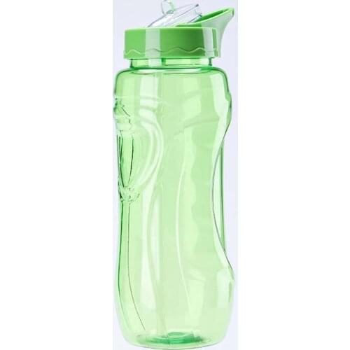 Health Sport Bottle With Straw 600ml Drinkfles for Outdoor Sport Bike Travel Camping Protein Shaker Water Bottle Tour