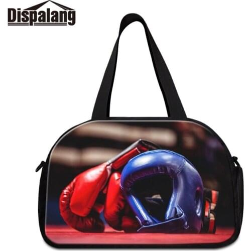 Dispalang Superb Quality Printing on Travel Totes for Men Out Door Professional Latest Shoulder Duffel Boys Multi Function Bags