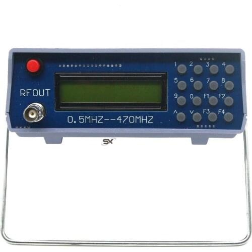 0.5Mhz - 470Mhz RF Signal Generator Meter Tester for FM Radio Walkie-Talkie Debug