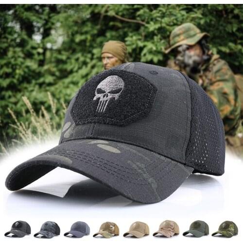 Military Baseball Caps Camouflage Tactical Army Combat Paintball Basketball Camo Football Adjustable Classic Snapback Sun Hats