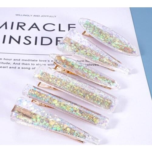 Hair Clip Irregular Charms Silicone Mould Hair Accessories Irregular Charms Making Tools UV Resin Mold epoxy resin molds