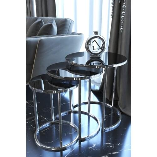 Mirror Silver Metal Zigon coffee table coffee tables table basse furniture living room table