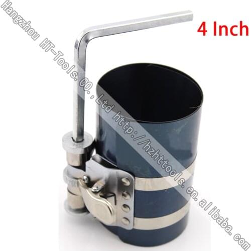4" Piston Ring Compressor Piston Ring Service Tool Set Adjustable 60-160mm