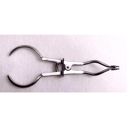 5Pcs Dental Rubber Dam Sheets Clamps Clip Placement Clips Plier Forceps Stainless Steel Super Goold Durable Use