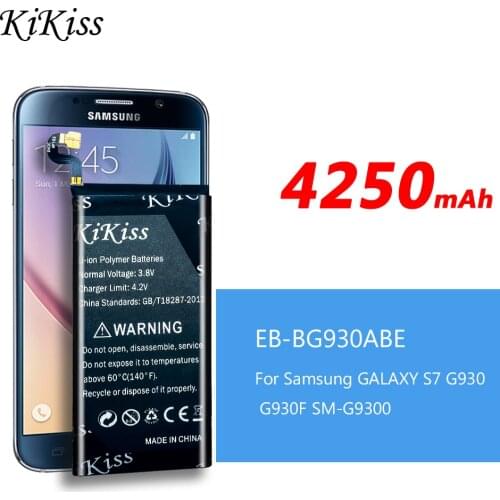 KiKiss Battery For Samsung Galaxy S7 / S7 Edge S7Edge Mobile Phone Battery SM G930 G930F G935 G935FD EB-BG930ABE EB-BG935ABE
