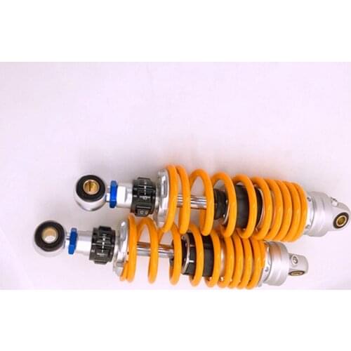 RFY 8MM SPRING 305MM AIR/NITROGEN MOTORCYCLE SHOCK ABSORBERS FOR Honda/Yamaha/Suzuki/Kawasaki/Dirt bikes/ ATV yellow