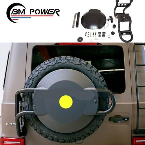 G class W463 car accessories tire cover G-class W463 G63 G500 G400 G350 G-class spare tire carrier cover