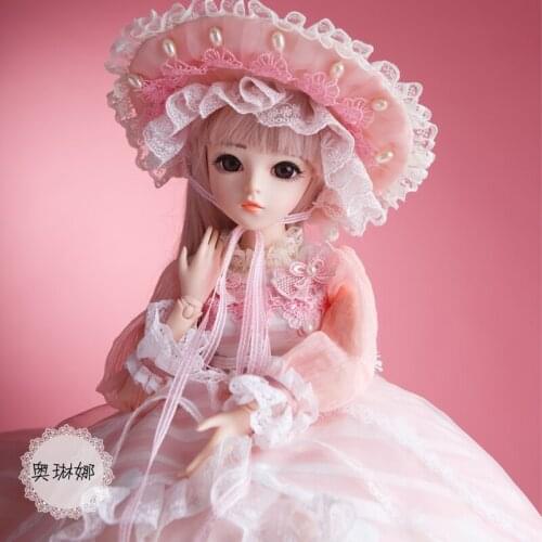 Free Shipping EFLYNOVA BJD 60CM Doll toys Top Quality Chinese Doll 18 Joint BJD Ball Joint Doll Fashion Girl Gift Olinna