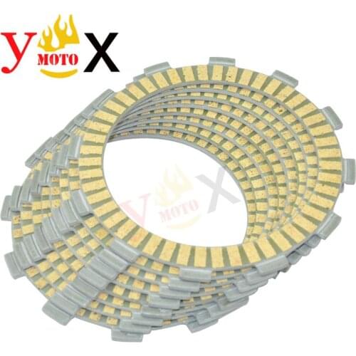 Off Road Bike Motorcycle 8pcs/Set Engine Clutch Friction Plates For HONDA CRF250R CRF250 CRF 250 2004-2007 2005 2006 04 05 06 07