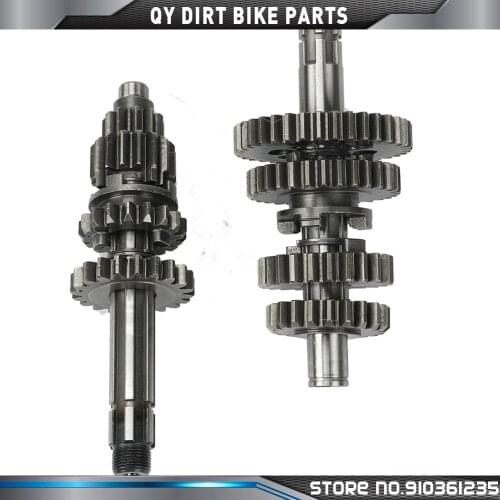 YX140 YX150 YX160 Transmission Gear Box Main Counter Shaft Kit For YinXiang YX 140 150 160cc Engine Dirt Pit Bike BSE KAYO SSR