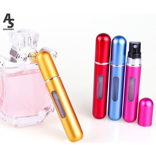 8ml Cosmetics Perfume Atomizer Spray Bottle Perfume Dispenser Hairdressing Supplies Sprayer Refillable Perfume Atomizer Travel