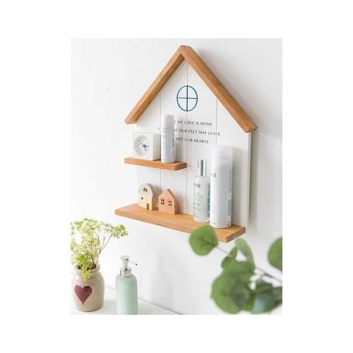 Creative Wall Racks Nordic Minimalist Bedroom Childrens Room Decoration Free Hole Wall Porch Partition