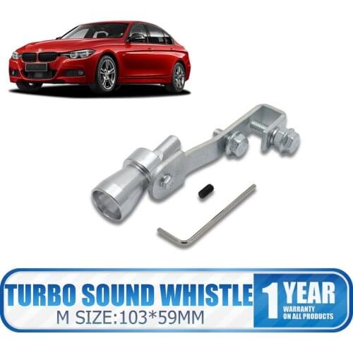 M Size Turbo Exhaust Whistler Whistle Sound Car Dump Valve Simulator Blow Off Tailpipe Universal For All Cars Quality Mufflers