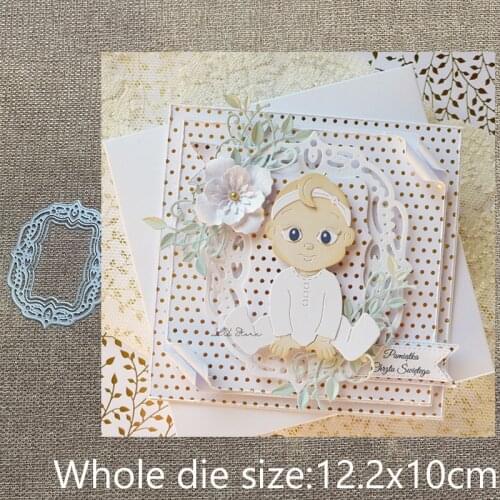 XLDesign Craft Metal Cutting Dies stencil mold frame decoration scrapbook Album Paper Card Craft Embossing die cuts