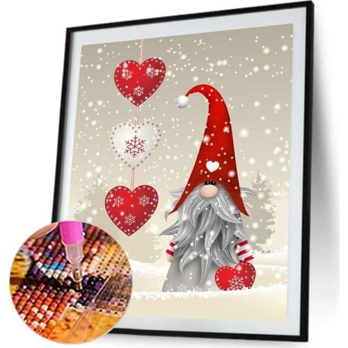 Diamond Painting Kits Christmas Goblin Full Round Drill Picture Handicrafts