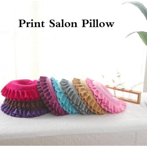 Flower Shape Pillow Spa Pad Face Rest Body Massage Cradle Cushion Soft Beauty Salon Bolsters Pad Beauty Care