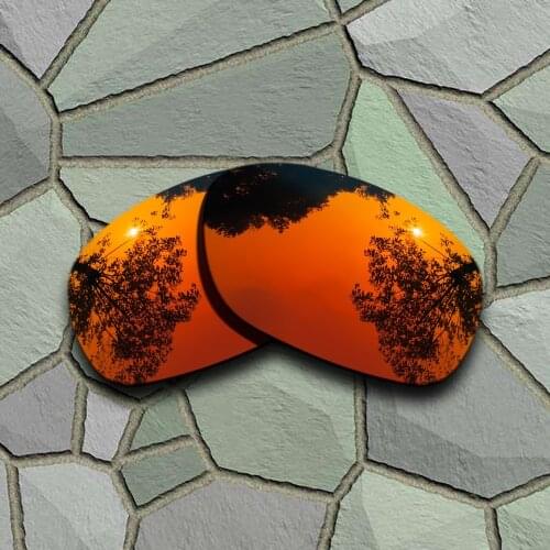 Red Orange Sunglasses Polarized Replacement Lenses for Oakley Ten