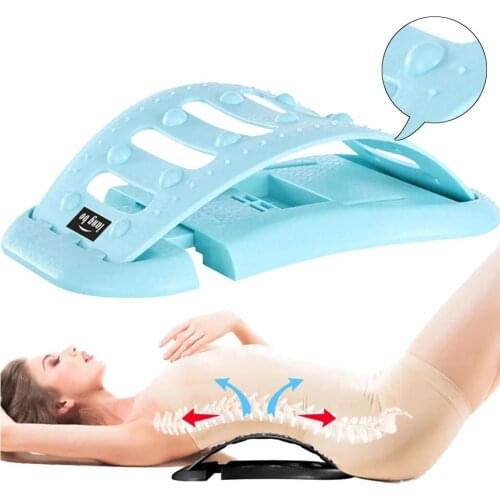 Adjustable Back Massager Waist Compression Relieve Body Soreness Stretching Body Muscles Yoga Massage Stretcher