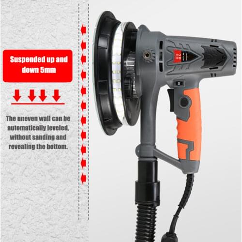 KKMOON 220V 1050W Grinding Machine Polishing Machine Electric Wall Household Decoration Utility Tools with LED Lighting Strips