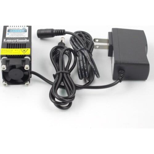33*55mm 450nm 1.6W Blue Laser Diode Module for CNC Engraving Cutting with 1.6W PLTB450B